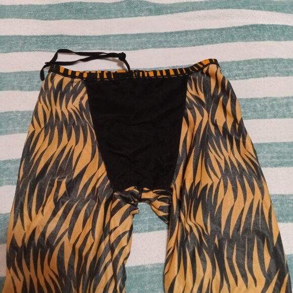 DOLFIN SWIM JAMMER, ORANGE AND BLACK PRINT, SIZE "32", (Pre-Owned) - Picture 5 of 7